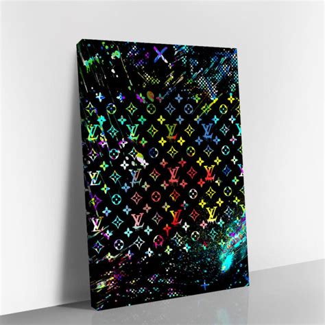 louis vuitton schilderij glas|louis vuitton canvas personalization.